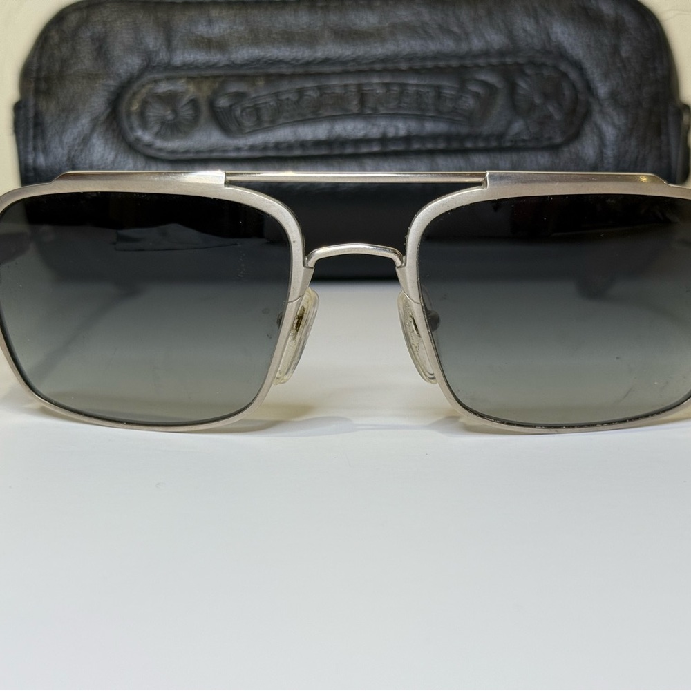 Chrome Hearts Silver Frame Sunglasses